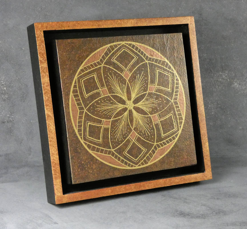 I am more than you see mandala plaque