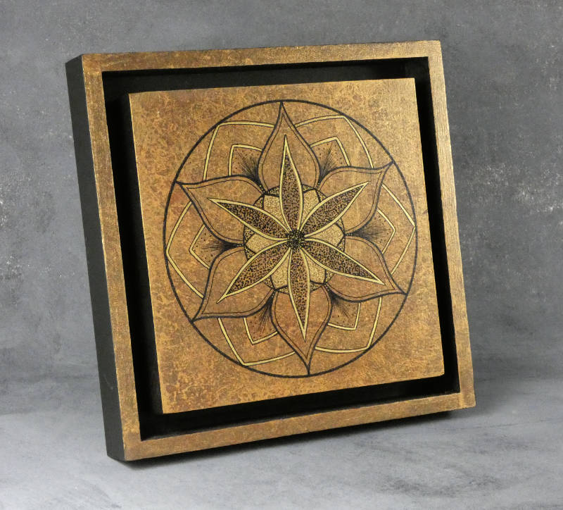 This Moment Mandala Plaque