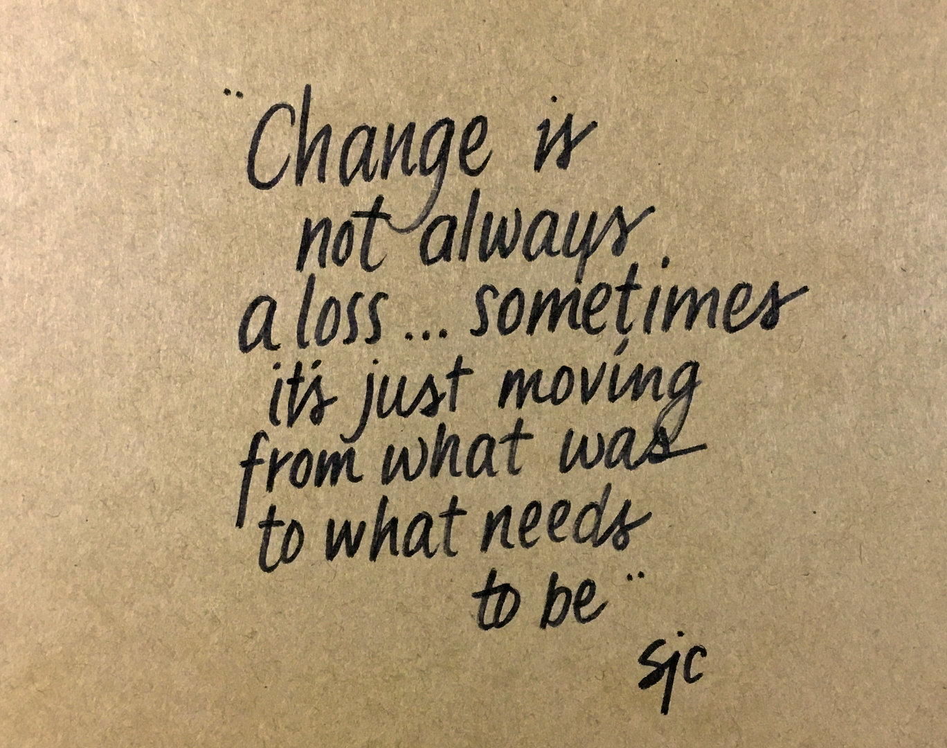 change quote